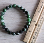 Pebble House Ruby Zoisite Bracelet 8mm - WILD FLIER GIFTS AND APPAREL