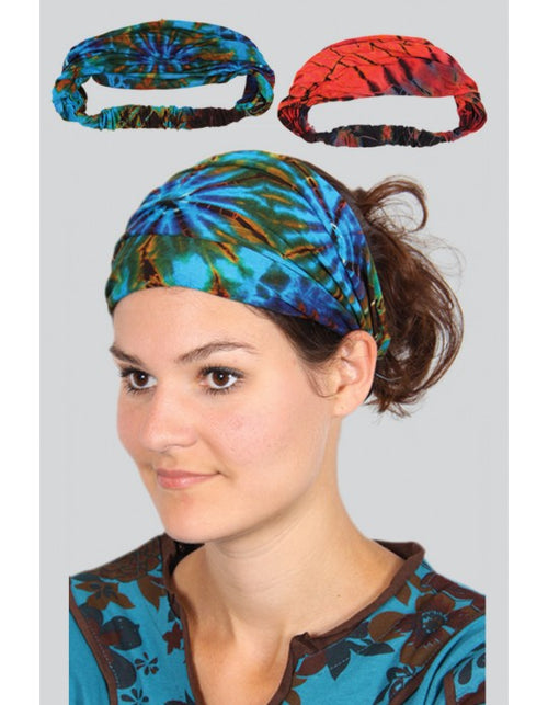 Kathmandu Imports Tie Dye Headband - WILD FLIER GIFTS AND APPAREL