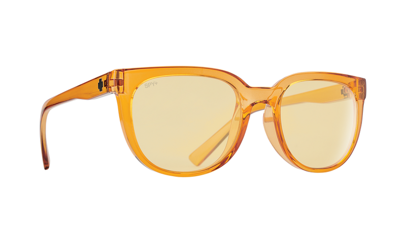 Spy Optic Bewilder Translucent Orange Yellow Sunglasses