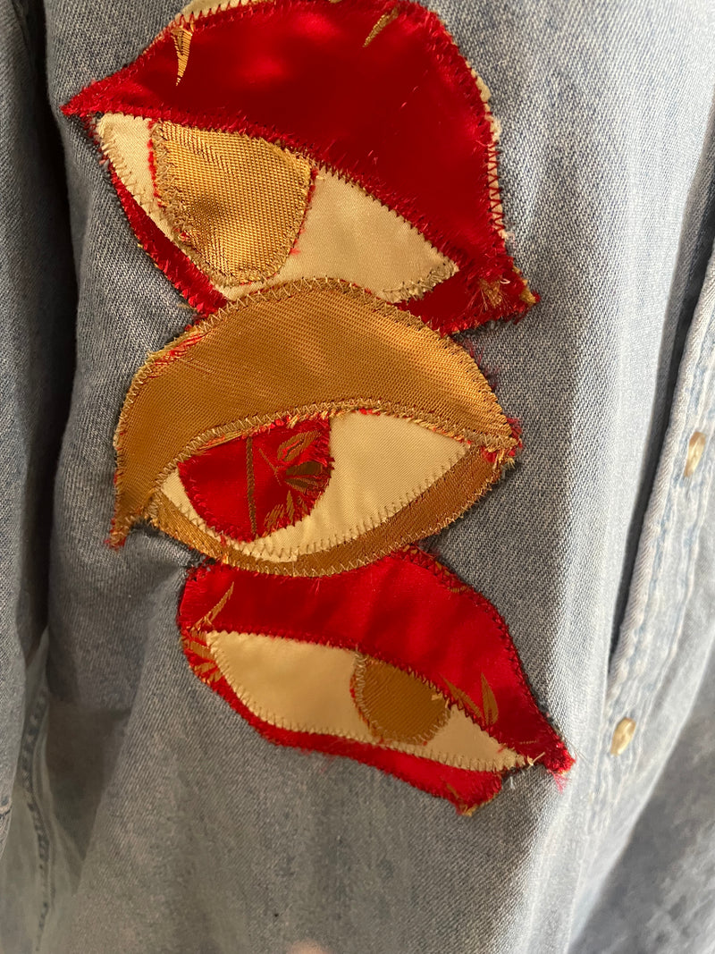 Red By Design #57 Red Snake Button Up - WILD FLIER GIFTS AND APPAREL