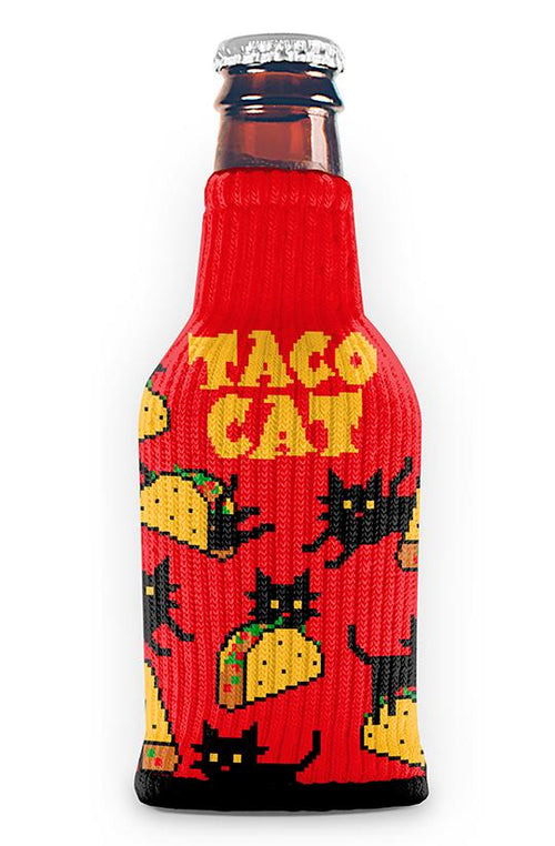 Freaker Sweater Koozie-Taco Cat - WILD FLIER GIFTS AND APPAREL