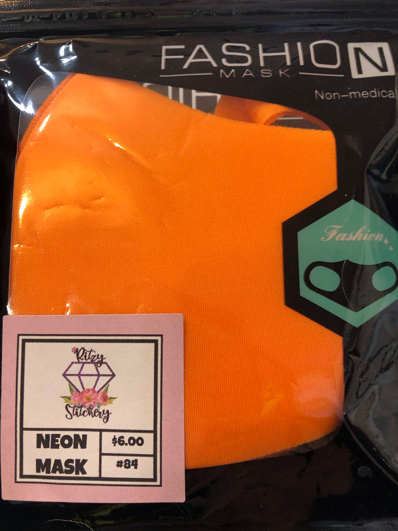Neon Fashion Mask