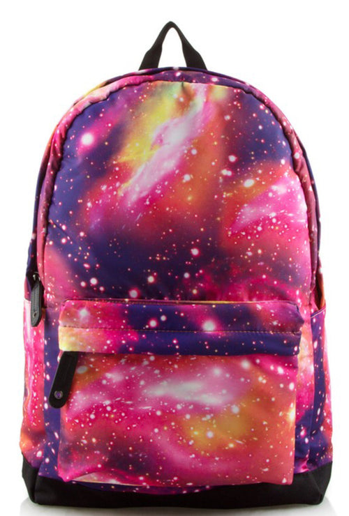 Pink Galaxy Cosmic Backpack - WILD FLIER GIFTS AND APPAREL