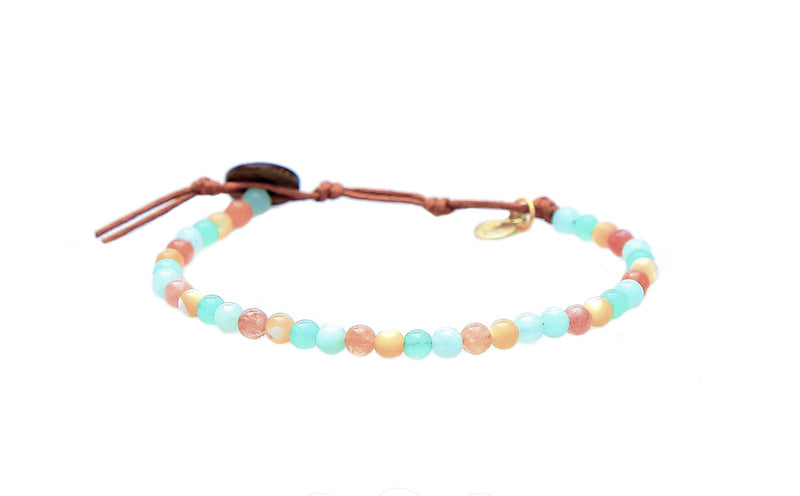 Lotus and Luna Healing Bracelets 4MM