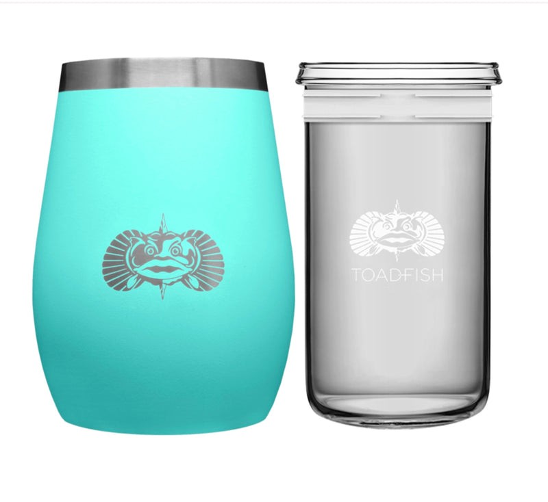 Toadfish Non-Tipping Wine Tumbler - WILD FLIER GIFTS AND APPAREL