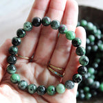 Ruby Zoisite Bracelet 8mm (Crystals & Stones) | WILD FLIER GIFTS AND APPAREL