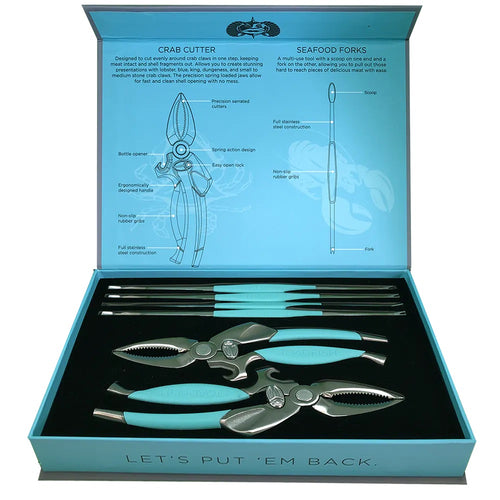 Toadfish Crab & Lobster Tool Set - WILD FLIER GIFTS AND APPAREL