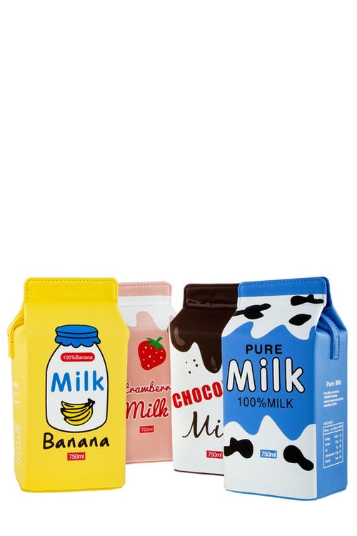 Milk Shape Novelty Bags - WILD FLIER GIFTS AND APPAREL