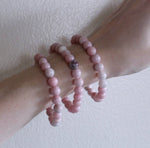 Pebble House Pink Opal Bracelet 8mm - WILD FLIER GIFTS AND APPAREL