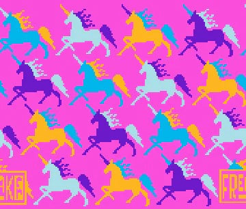 Freaker Sweater Koozie-Unicorns - WILD FLIER GIFTS AND APPAREL