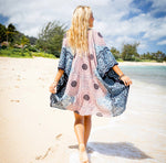 Lotus and Luna Koh Samui Mandala Kimono Coverup | WILD FLIER GIFTS AND APPAREL