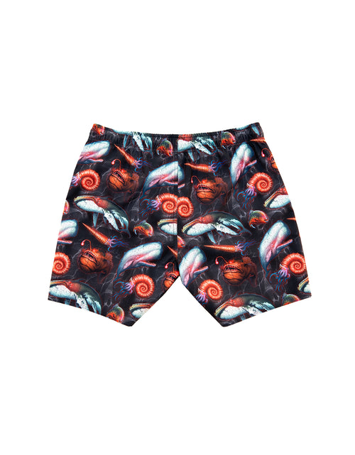 Psycho Tuna Deep Sea Monsters Pool Shorts