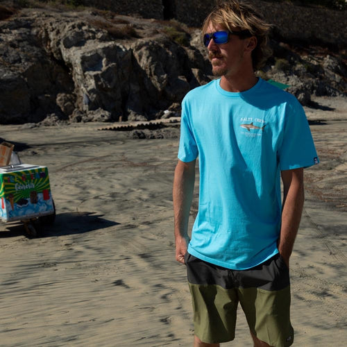 Salty Crew Bruce  S/S Premium Tee-Pacific Blue - WILD FLIER GIFTS AND APPAREL
