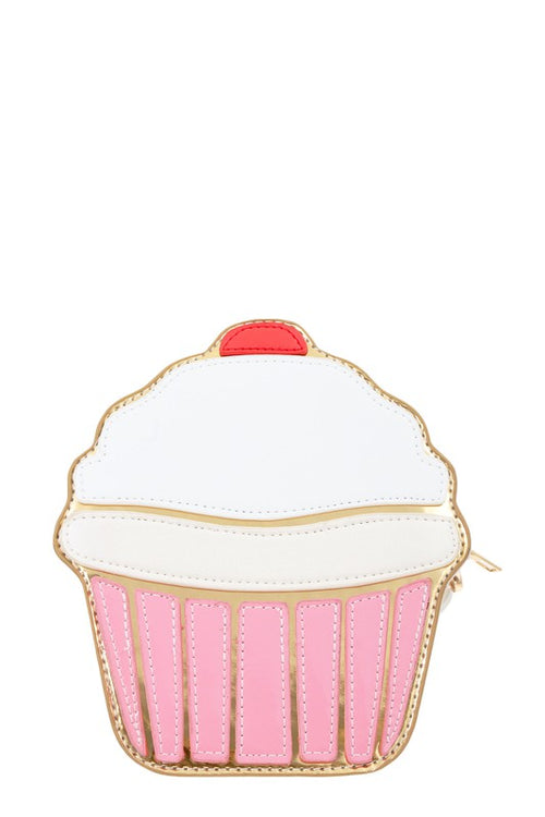 Cupcake Shaped Crossbody Bag - WILD FLIER GIFTS AND APPAREL