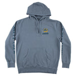 Salty Crew Beach Comber Overdye Fleece Hood-Blue - WILD FLIER GIFTS AND APPAREL