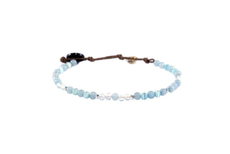 Lotus and Luna Healing Bracelets 4MM - WILD FLIER GIFTS AND APPAREL