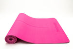 EcoStrength Double Pink Reversible Yoga Mat - WILD FLIER GIFTS AND APPAREL