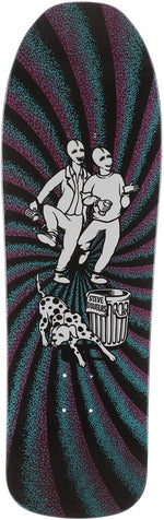 New Deal Douglas Chums 9.75 R7 LTD Screen Print Skateboard Deck-Purple