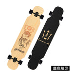 ARDEA Skateboard MS400 107cm/42in Beginnner Russia Maple longboard Boy and Girl Long board Adult Teenager Dancing skate board