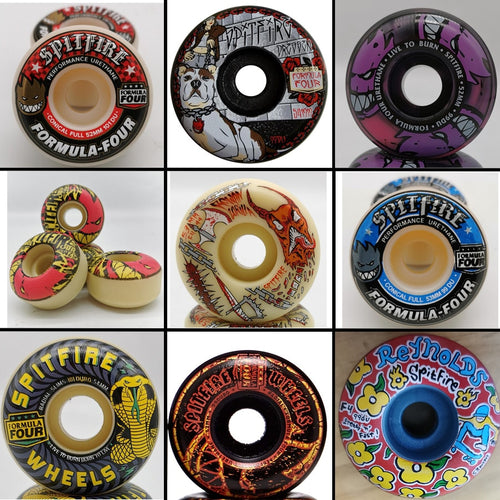 original Spitfire skateboard wheels 52mm 101duro 53mm 54mm 99duro skateboard wheel for skateboard - WILD FLIER GIFTS AND APPAREL